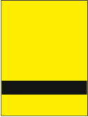 Пластик для гравировки Rowmark SATINS 122-704 Жёлтый/Чёрный
