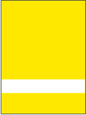Пластик для гравировки Rowmark TEXTURES 822-774 Ярко-жёлтый/Белый