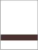 Пластик для гравировки Rowmark SATINS 122-208 Белый/Тёмно-коричневый