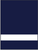Пластик для гравировки Rowmark SATINS 122-532 Тёмно-синий/Белый