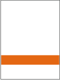 Пластик для гравировки Rowmark SATINS 122-216 Белый/Оранжевый