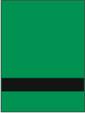 Пластик для гравировки Rowmark LaserMax LM922-934 Светло-зелёный/Чёрный