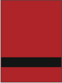 Пластик для гравировки Rowmark SATINS 122-604 Красный/Чёрный