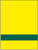 Пластик для гравировки Rowmark LaserMax LM922-719 Жёлтый/Тёмно-Зелёный