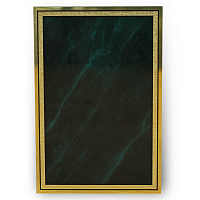 Декоративная накладка PP1725-GN Зелёный Камень/Золото