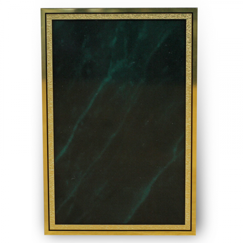 Декоративная накладка PP1725-GN Зелёный Камень/Золото