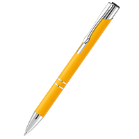 Металлическая ручка Вояж желтая