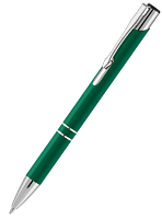 Металлическая ручка Вояж Soft Touch зеленая